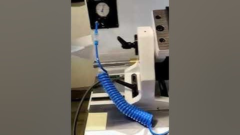 Robins Vacuum testing on SG8 #robinsmachines #seatandguidemachine