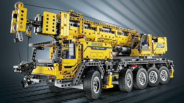 42009 LEGO Technic Mobile Crane MK II Time-Lapse Build