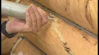 How To Caulk a Log Home Part 2: Applying Caulk