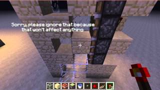 Minecraft Redstone Tutorial - TnT Elevator