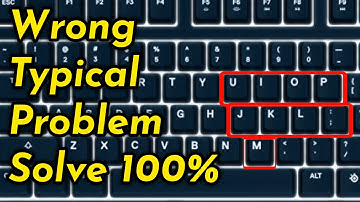 Keyboard UIOPJKLM Not Working | Typing Wrong Characters | Humsafar Tech
