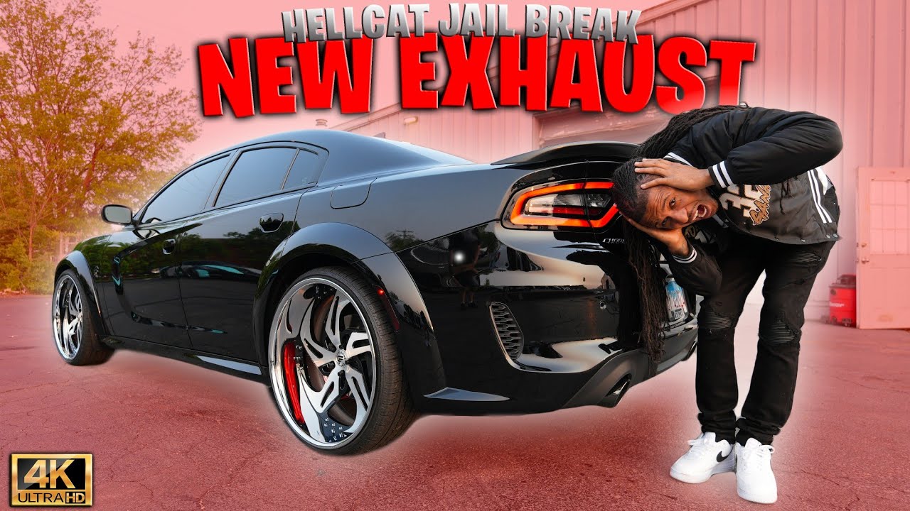 NEW EXHAUST ON MY CHARGER HELLCAT IS TO LOUD VIOLATING CITY NOISE