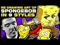 Nickelodeon tweets awful spongebob art so i fixed it