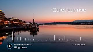 Quiet sunrise  - Alarm ringtone, Wake up sound screenshot 1