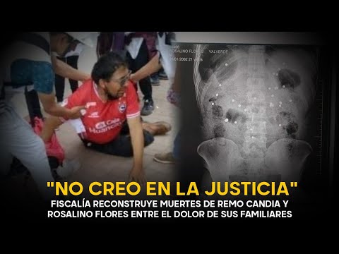 Protestas Perú: luego de 7 meses, reconstruyen las muertes de Remo Candia y Rosalino Flores