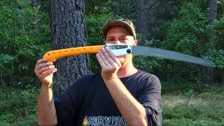 Silky Bigboy 2000 Folding Tree Saw Demo Review