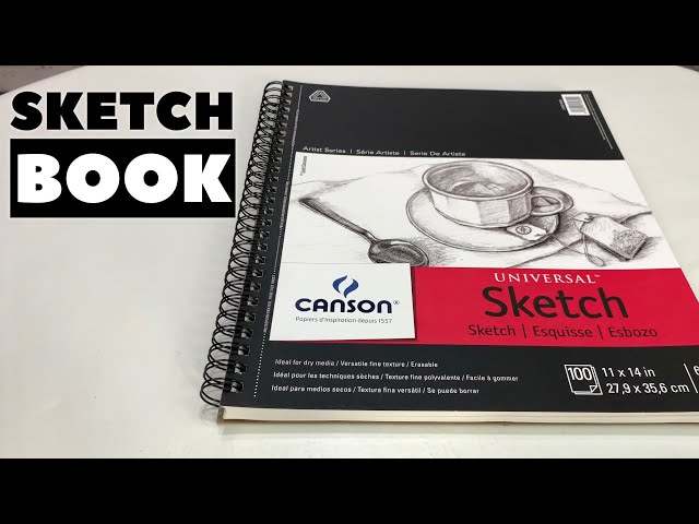 Canson Universal Sketch Book 9X12-100 Sheets