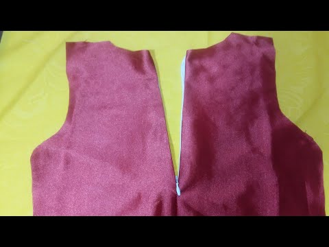 تعلمي طريقة تركيب السحاب المخفي في 3دقائق/ how to sew invisible zipper