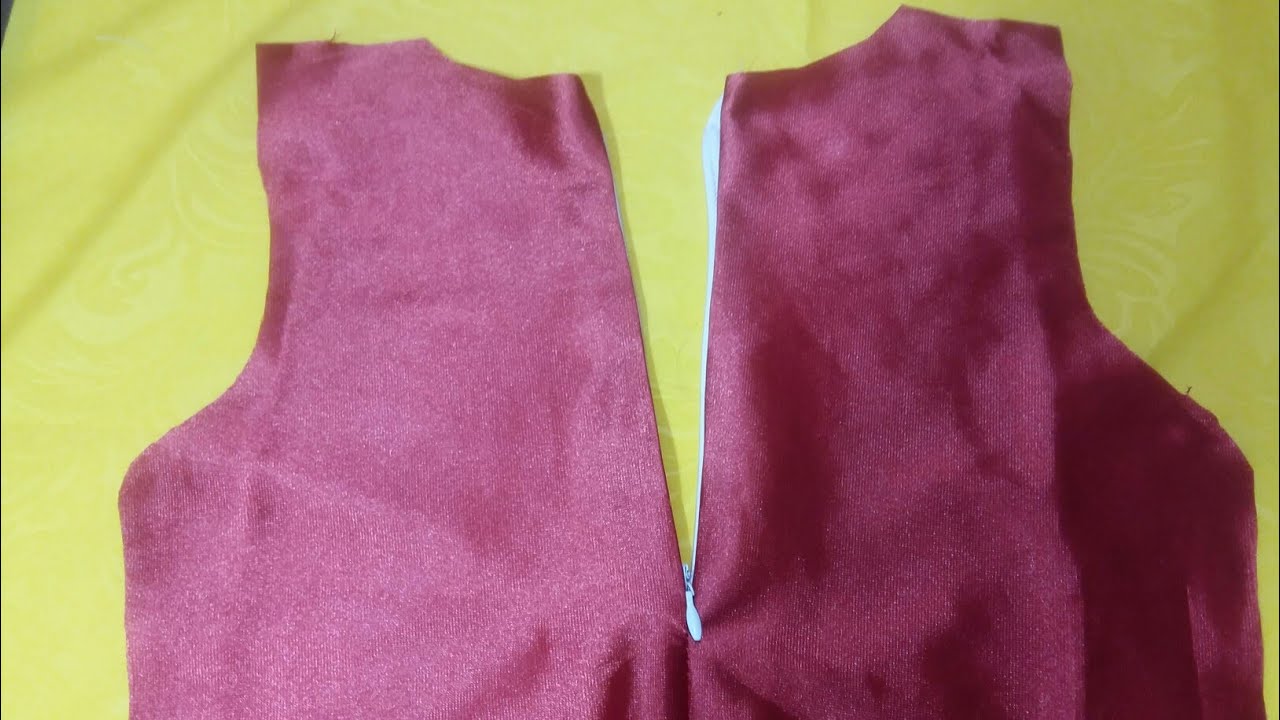 تعلمي طريقة تركيب السحاب المخفي في 3دقائق/ how to sew invisible zipper