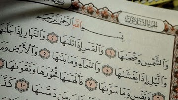 سورة الشمس - الشيخ محمد هيثم منيني رحمه الله