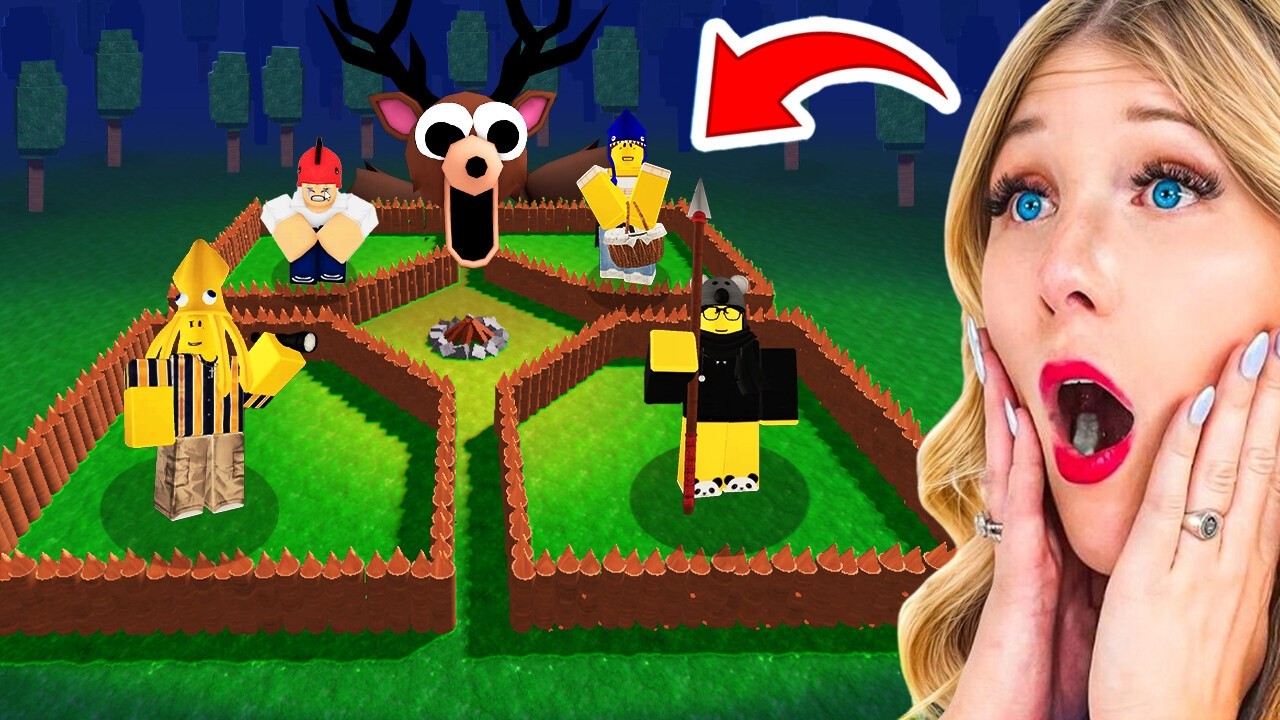 Play: BriannaPlayz: I Built a Base for Every Missing Child in 99 Nights in the Forest
