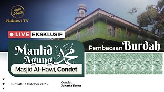 🔴LIVE Pembacaan BURDAH - Maulid Agung Masjid Al Hawi, Condet, Jakarta Timur 2023 | Nabawi TV