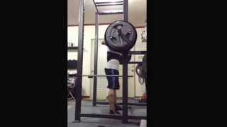 315lbs Squat 3RM (fail) Texas Method at 137lbs Bodyweight, Apr. 12, 2014