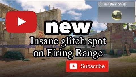 Cod mobile: NEW glitch spot on Firing Range
