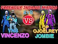 Part 3 || VINCENZO & YNS VS OP OJOELREY & JOMBIE Clash Squad Custom Match ||insane room with one tap