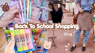 Back to school shopping ~ Stationery Haul 🐻✨