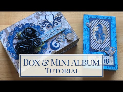 Box da collezione con Mini Album Tutorial