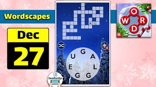 Wordscapes December 27 2020 Daily Puzzle Walkthrough screenshot 4