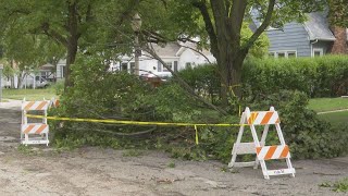 Mid-Michigan cleans up damage caused by severe overnight storms