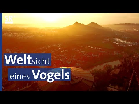 Mit der Kameradrohne über das Saarland - himmlische Ansichten von Land und Leuten