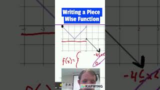 Writing Piece Wise Functions #maths #precalculus #apcalculus #calculus #math #mathematics