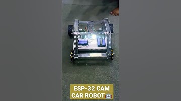 ESP-32 CAM CAR ROBOT🤖 #science #physics #education #experiment #robot #technology #diy #lifehacks