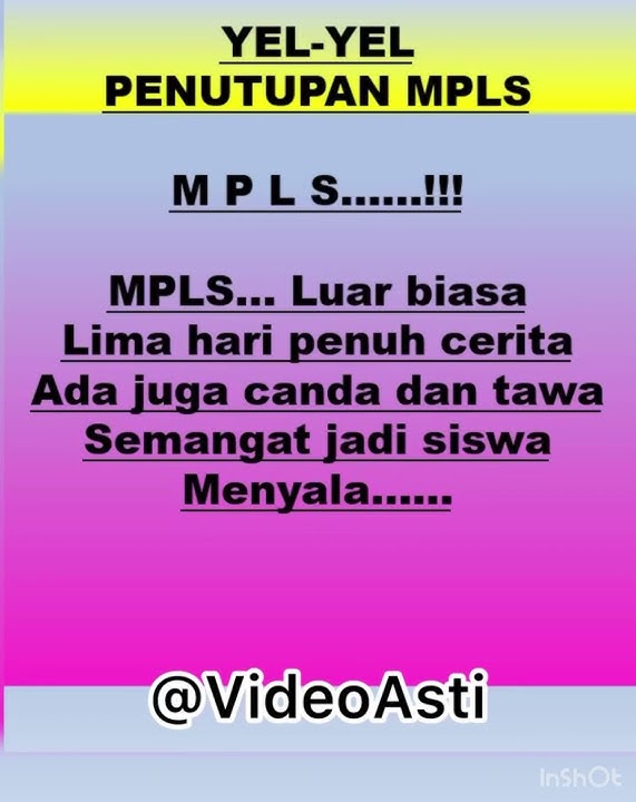 YEL YEL UNTUK PENUTUPAN MPLS #shorts #mpls