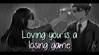 ♪Nightcore♪ → Loving you is a losing game 💔 Resimi