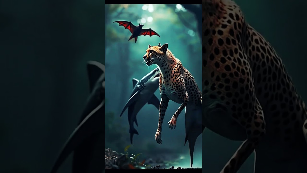 eagle & lion & dragon fusion  