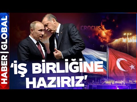 Erdoğan'dan Putin'e Taziye Telefonu!