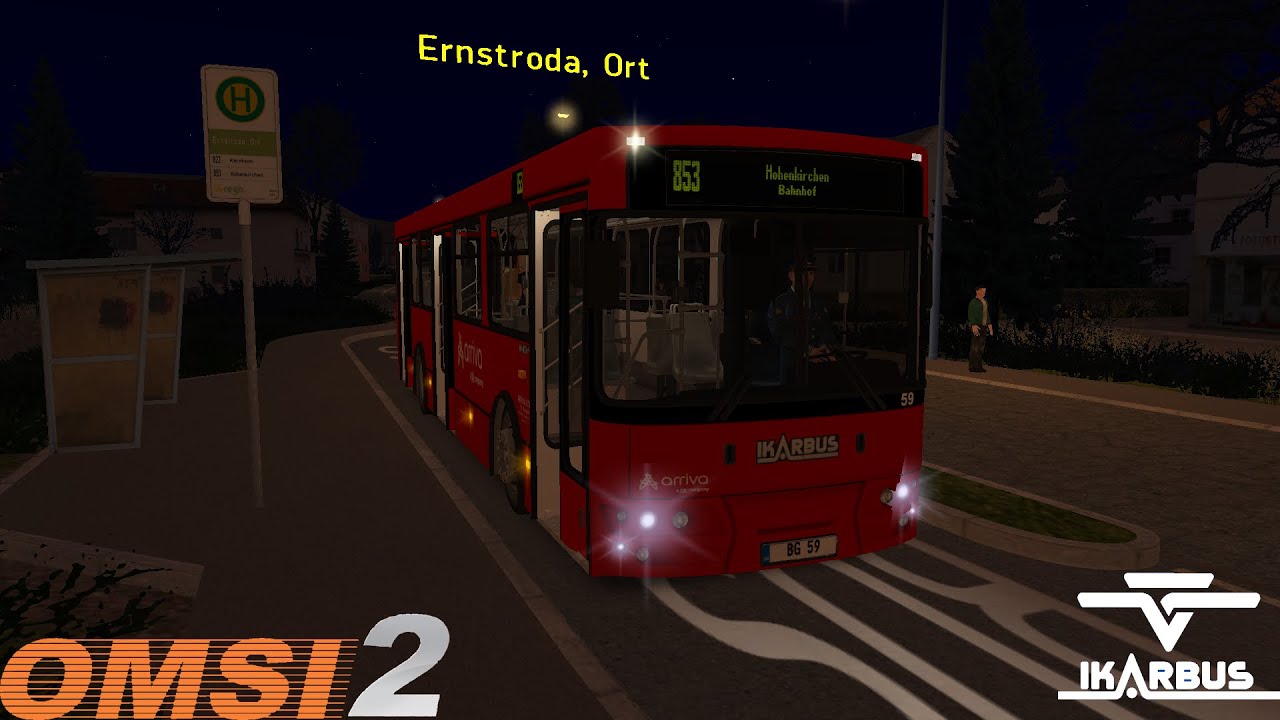 Omsi 2 - Hohenkirchen V2.0 - Line 853 - Ikarbus IK 103 2005