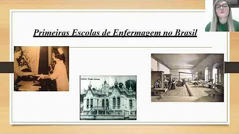 Quando foi criada a primeira escola de enfermagem do Brasil?