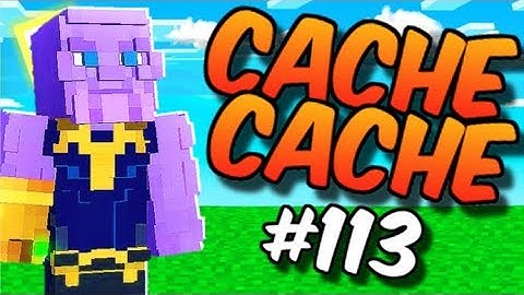 CACHE CACHE SUR MINECRAFT ! MAP AVENGERS ! EPISODE 113 !
