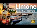 Limone sul garda  la perle du lac de garde nord de litalie 4k u.