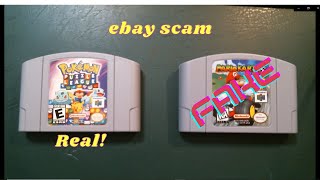 Spotting Fake N64 Games on ebay