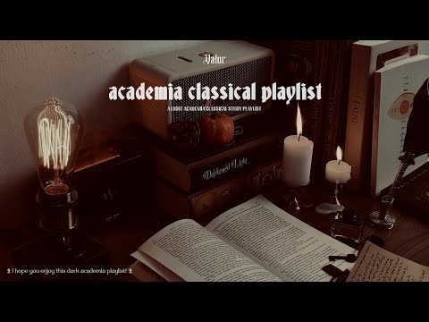 a light academia classical study playlist