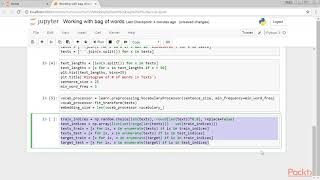 TensorFlow for Neural Network Solutions: Working with Bag-of-Words|packtpub.com Content