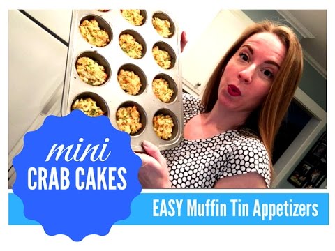 How to Make EASY Mini Crab Cake Appetizers