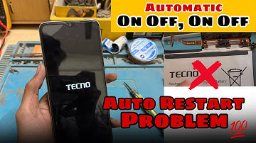 Tecno Spark Go 2023 || Automatic On/off || Restart Problem 