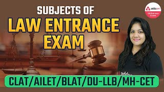 Subjects of Law Entrance Exam | LLB Entrance Exam Syllabus | CLAT | AILET screenshot 5