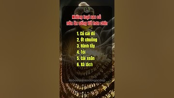 Những loại rau củ ăn sống sẽ tốt hơn| Đỗ Ngọc Diệp