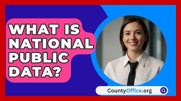 What Is National Public Data? - CountyOffice.org