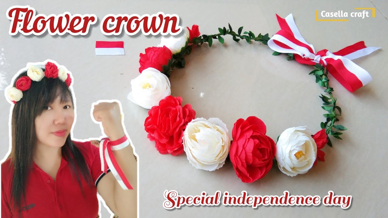 DIY Kids Crafts Paper Flower Crown 