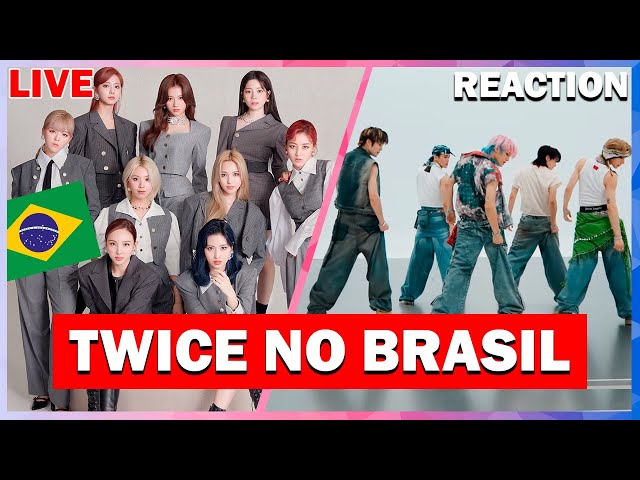 TWICE CONFIRMADO NO BRASIL!! + REACTION NCT U - Baggy Jean 