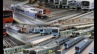 《鉄道模型PV》E233系大集合