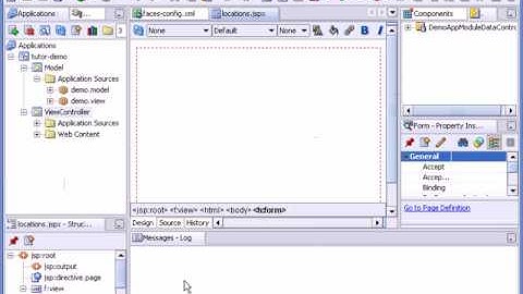 07-ADF.Create simple ADF JSF Page
