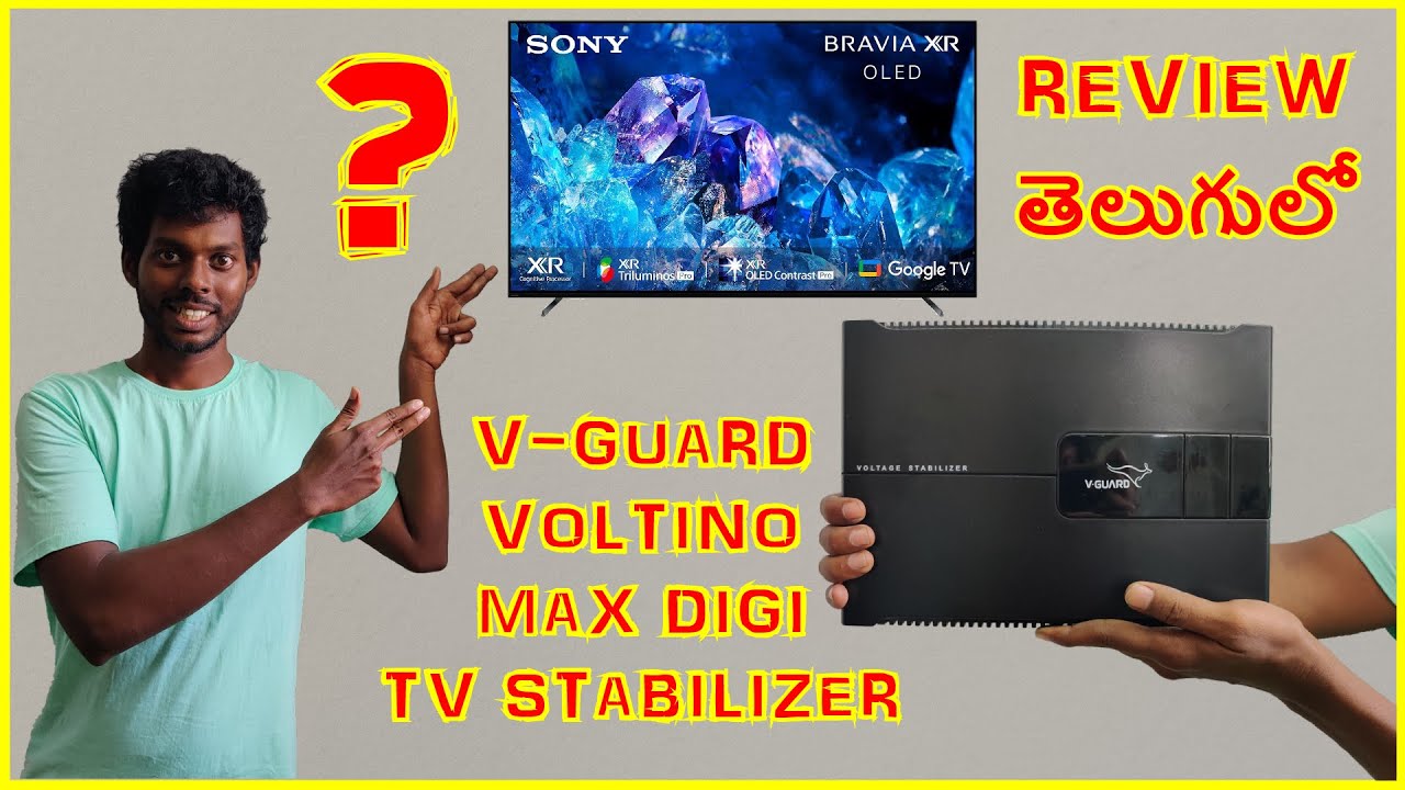 V-Guard Voltino Max Digi TV Stabilizer Review తెలుగులో