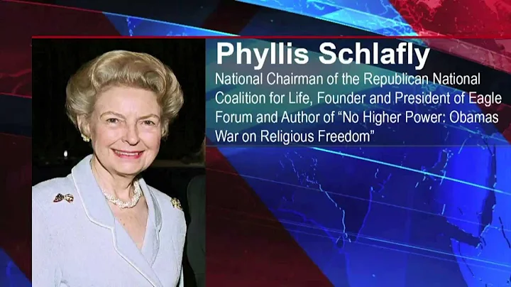 Phyllis Schlafly joins Steve to discuss the hurdle...