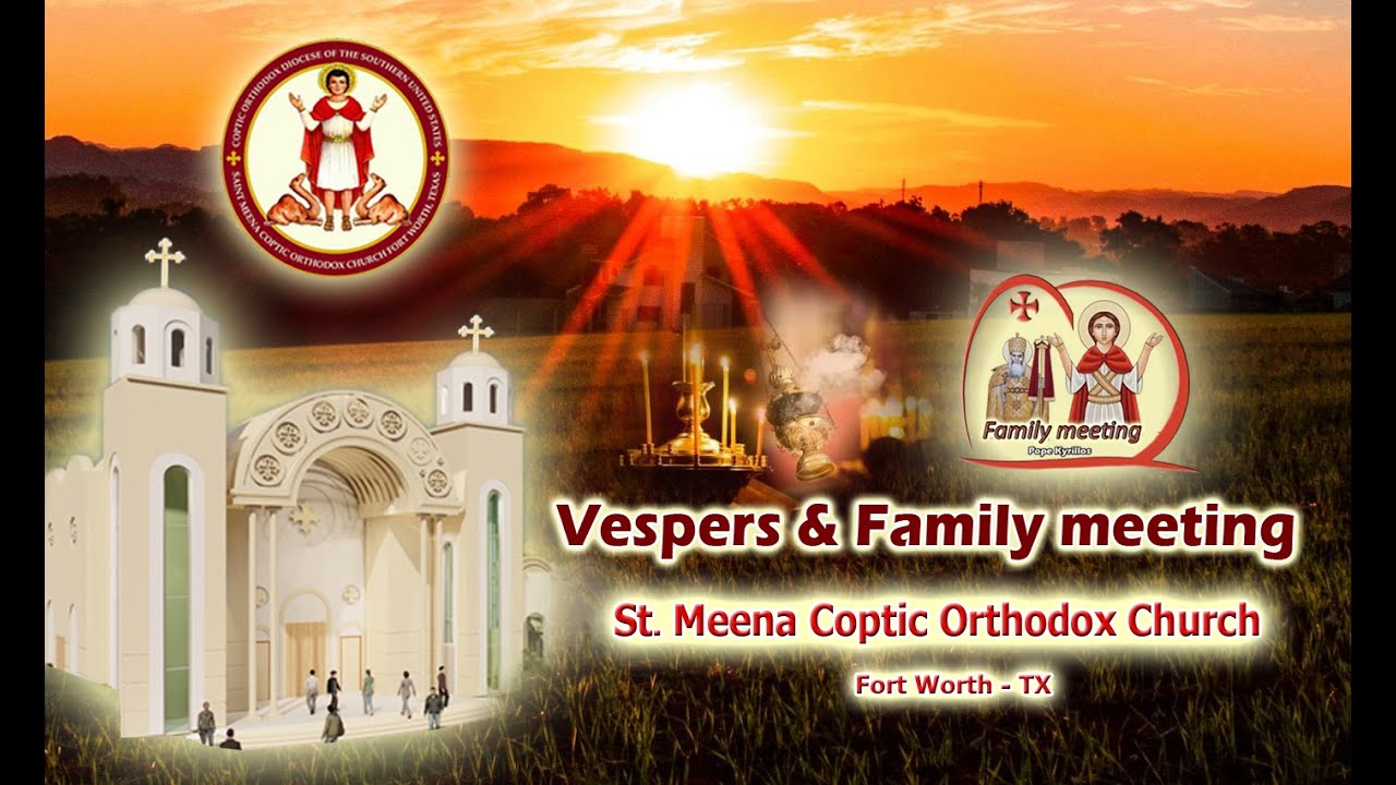 Vespers/ family Meeting 4/18/2026