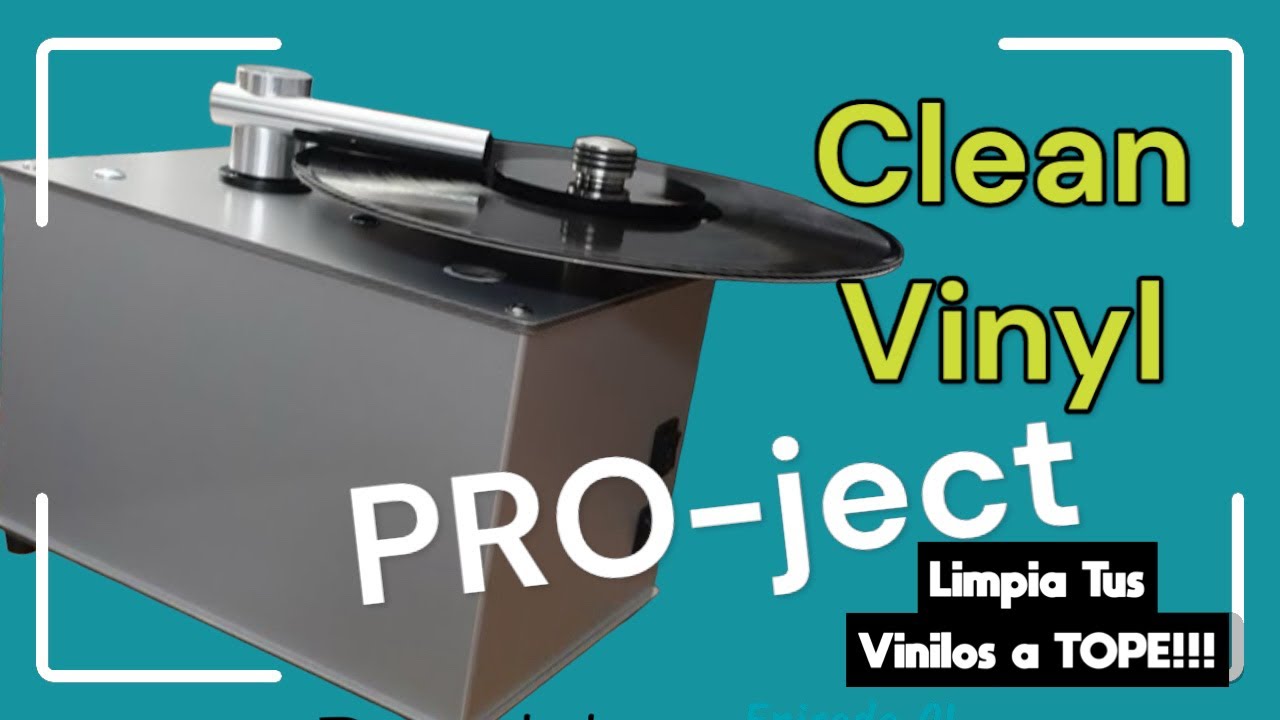 Máquina limpiadora de discos de vinilo Pro-Ject VC-S